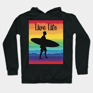 Live life tapestry Hoodie